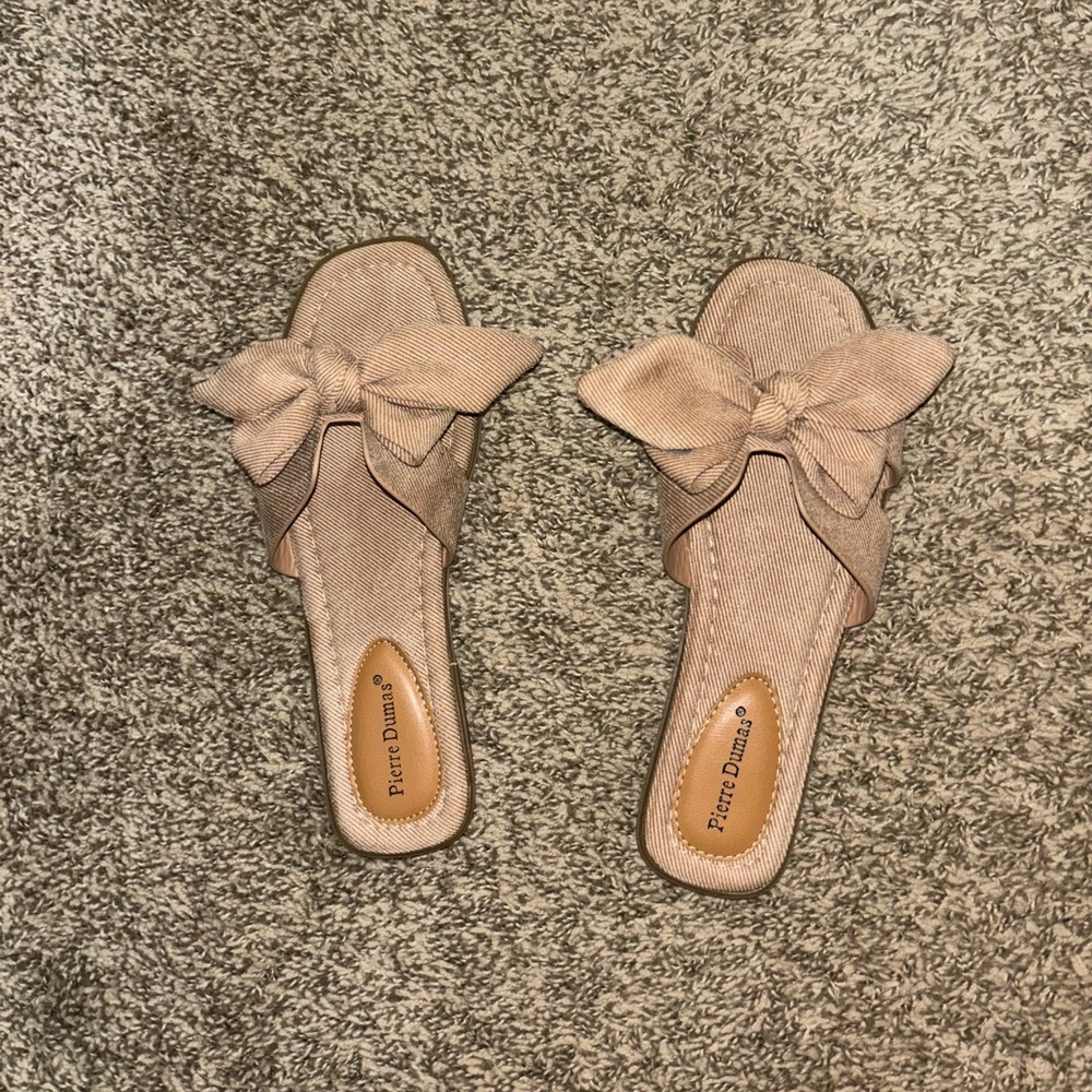 Pierre Dumas Bow Sandals